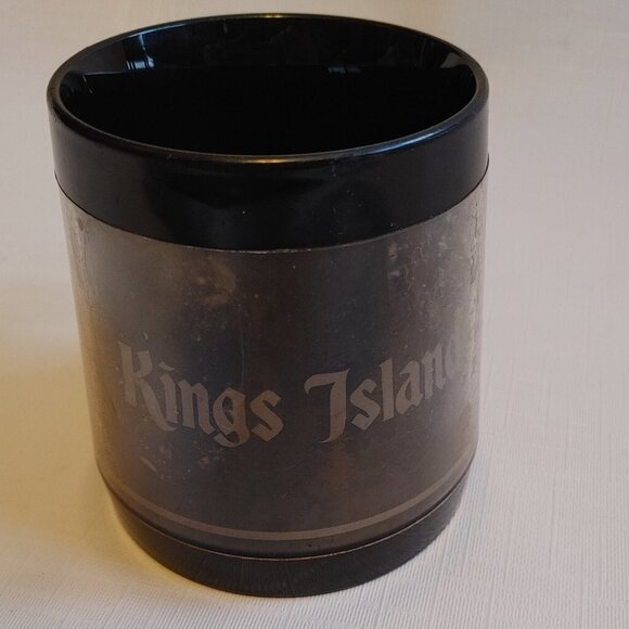 Vintage Kings Island The Beast Mug Thermo-Sew Made in the USA Some Cracks - Picture 3 of 6